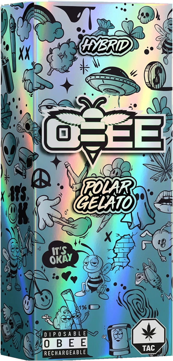 OBEE EXTRACTS Polar Gelato packaging